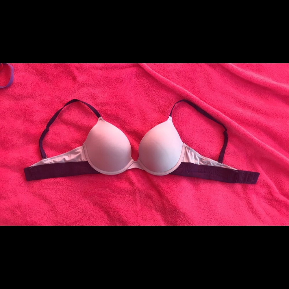 34B PINK T-Shirt push up bra
